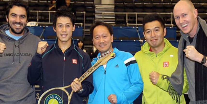 Kei Nishikori, foto: Ron Angle / atpworldtour.com