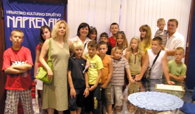 Mali Posavci u prostorijama HKD Napredak u Zadru