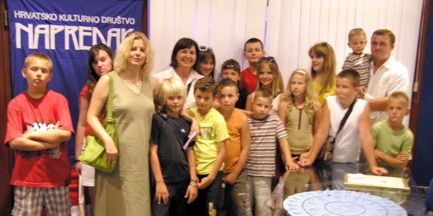 Mali Posavci u prostorijama HKD Napredak u Zadru