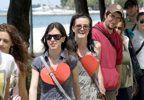 Studentski prosvjed: Zagrlimo rektorat