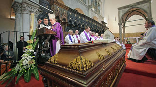 Posljednji ispraćaj nadbiskupa Ivana Prenđe (foto: Marin Gospić)