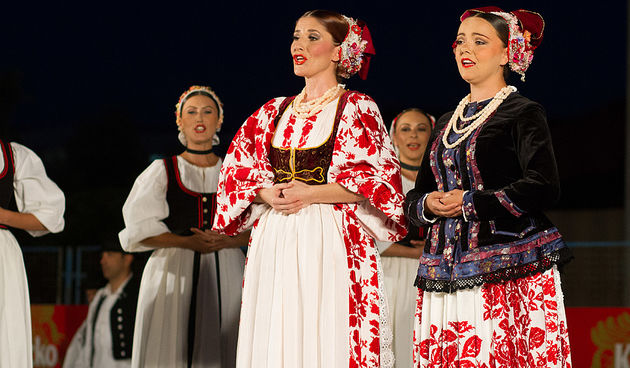 Bibinje: Nastup ansambla Lado, foto: Leo Banić