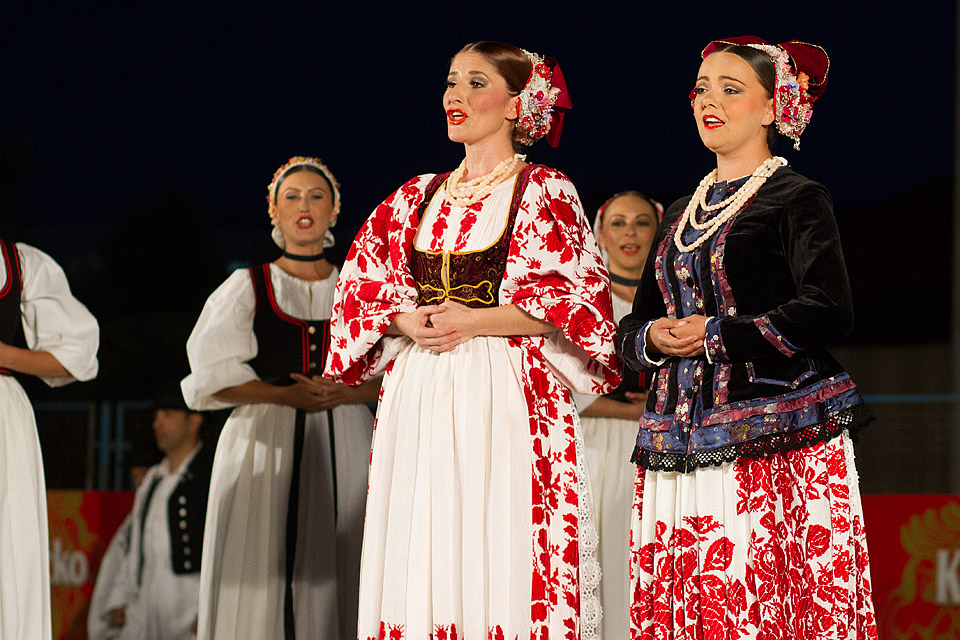 Bibinje: Nastup ansambla Lado, foto: Leo Banić