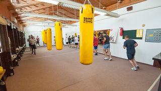 Prvi trening u novom boksačkom klubu Bandits (foto: Ivan Toman) Prvi trening u novom boksačkom klubu Bandits (foto: Ivan Toman)