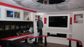 Mini Enterprise u domu najvećeg fana Star Treka, foto: Line Rainville