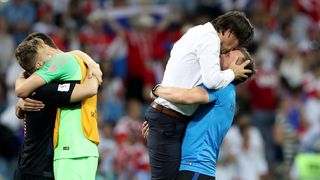 Slavlje Vatrenih nakon plasmana u polufinale Svjetskog prvenstva Slavlje Vatrenih nakon plasmana u polufinale Svjetskog prvenstva