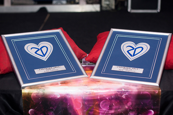 Dodjela nagrada “Zadarsko srce” u klubu Satir (foto:Saša Čuka) Dodjela nagrada “Zadarsko srce” u klubu Satir (foto:Saša Čuka)