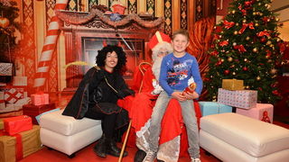 Sveti Nikola u Supernova centru 6. prosinca 2016.  Foto: Iva Perinčić