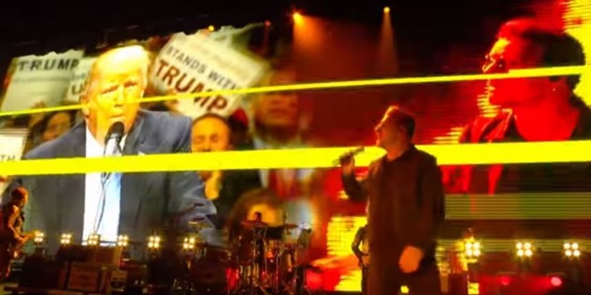Bono Vox, Trump Bono Vox, Trump