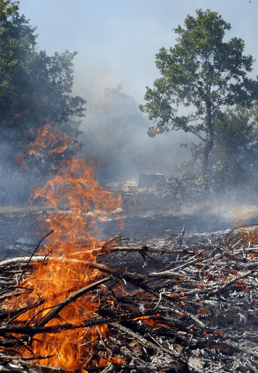 Visocane, 080811.
VOC Zadar zaprimio je danas nesto iza 13 sati dojavu o pozaru otvorenog prostora kod mjesta Visocane. Gori hrastova suma. U gasenju sudjeluju JVP Zadar i DVD Pljusak s 20 vatrogasaca i 5 vatrogasnih vozila, a ocekuje se i dolazak vatroga