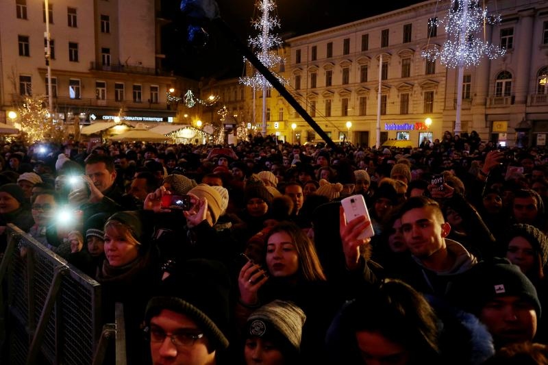 Humanitarni koncert Želim život na Trgu bana Josipa Jelačića