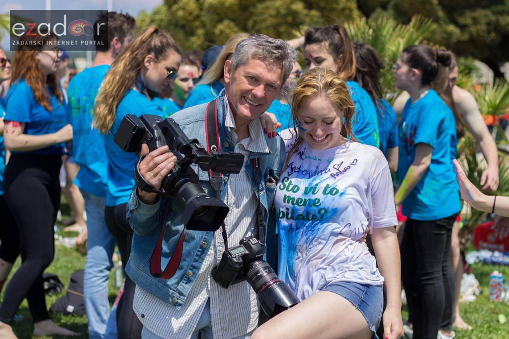 Ludijada zadarskih maturanata na Pozdravu suncu i Morskim orguljama