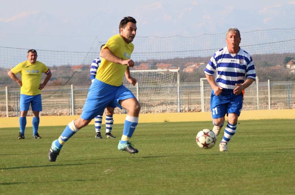Derbi nogometne Lige veterana: Škabrnja – Mornar Vir