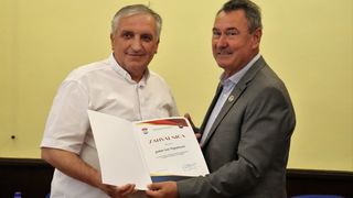 Primanjem u Domu županije uz dodjelu prigodnih zahvalnica svečano je obilježena 32. godišnjica osnutka i borbenog djelovanja 112. brigade Hrvatske vojske.