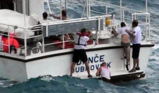 Petero ljudi iz mora spasio brod Lučke kapetanije, foto: dubrovnik.net