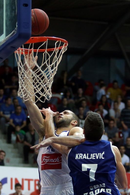 KC Drazen Petrovic, Zagreb – A-1 muska Liga za prvaka, polufinale, 3. utakmica, KK Cibona – KK Zadar 80-71. Photo: Goran Stanzl/PIXSELL KC Drazen Petrovic, Zagreb – A-1 muska Liga za prvaka, polufinale, 3. utakmica, KK Cibona – KK Zadar 80-71. Photo: Goran Stanzl/PIXSELL