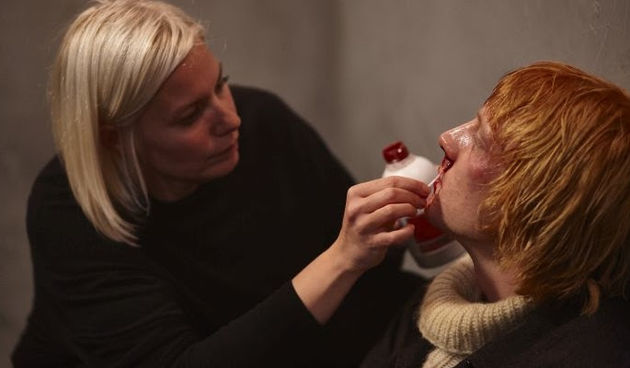 Tina Jesenković na setu filma Itsi Bitsi, Foto: Nikola Predović