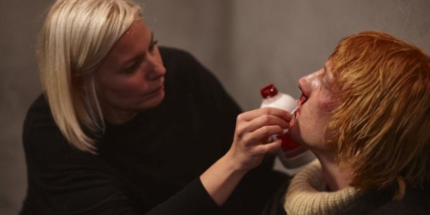 Tina Jesenković na setu filma Itsi Bitsi, Foto: Nikola Predović