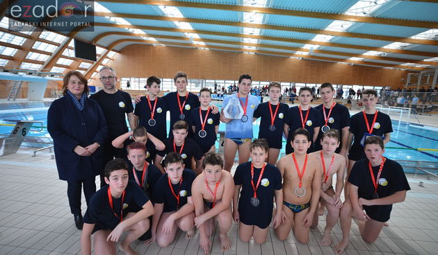 Kadeti Vaterpolo kluba Zadar 1952 viceprvaci Hrvatske!