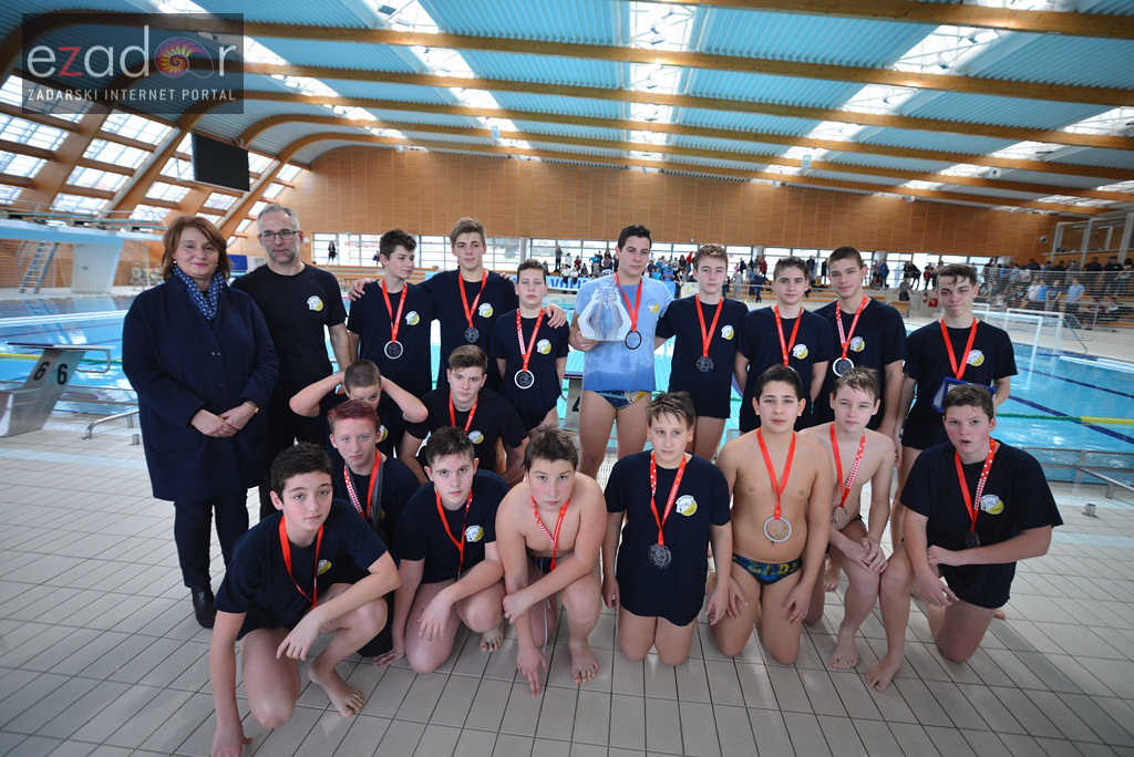 Kadeti Vaterpolo kluba Zadar 1952 viceprvaci Hrvatske!