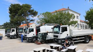 Prezentacija novog voznog parka poduzeća Čisti otok i Vodovod Vir Prezentacija novog voznog parka poduzeća Čisti otok i Vodovod Vir