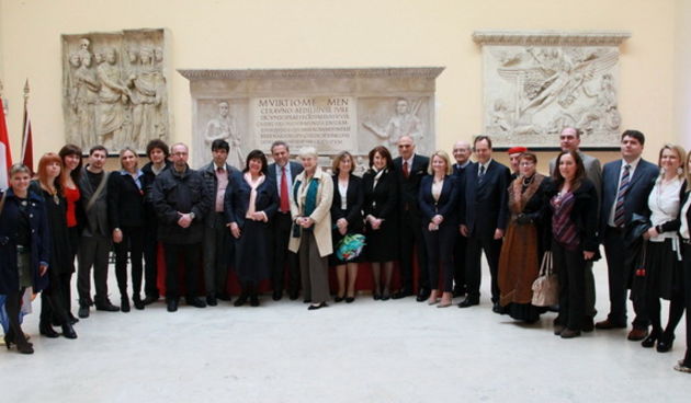 Hrvatski mozaik u Rimu, foto: Mira Dujela