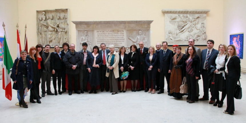 Hrvatski mozaik u Rimu, foto: Mira Dujela Hrvatski mozaik u Rimu, foto: Mira Dujela