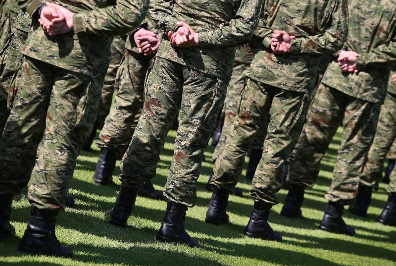 Svečano postrojavanje na stadionu u Kranjčevićevoj u povodu Dana Oružanih snaga Republike Hrvatske. Foto. PIXSELL Svečano postrojavanje na stadionu u Kranjčevićevoj u povodu Dana Oružanih snaga Republike Hrvatske. Foto. PIXSELL