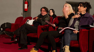 Hrvatsko narodno kazalište Zadar traži nove mlade talente za glumačku radionicu, a mi smo sinoć pratili audiciju na kojoj su se budućoj mentorici, glumici Jasni Ančić, predstavili prvi muški kandidati, foto Leo Banic