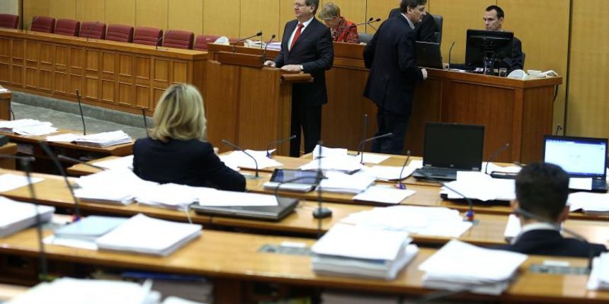 Promili obilježili raspravu o Zakon o zaštiti na radu, foto: pixsell.hr