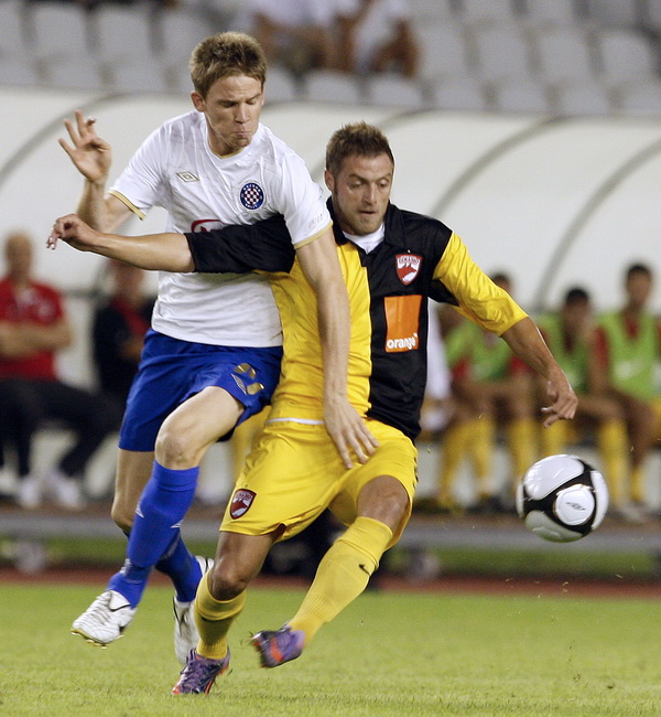 Split, 050810.
Gradski stadion Poljud.
Uzvratna utakmica treceg pretkola Europske lige izmedju Hajduka i Dinama iz Bukuresta.
Na fotografiji: Marin Tomasov.
Foto: Ante Cizmic / CROPIX Split, 050810.
Gradski stadion Poljud.
Uzvratna utakmica treceg pretkola Europske lige izmedju Hajduka i Dinama iz Bukuresta.
Na fotografiji: Marin Tomasov.
Foto: Ante Cizmic / CROPIX