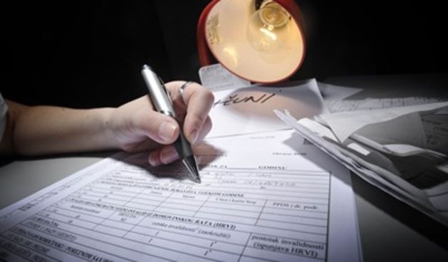 Porezna prijava (Foto: Vjekoslav Skledar/CROPIX)