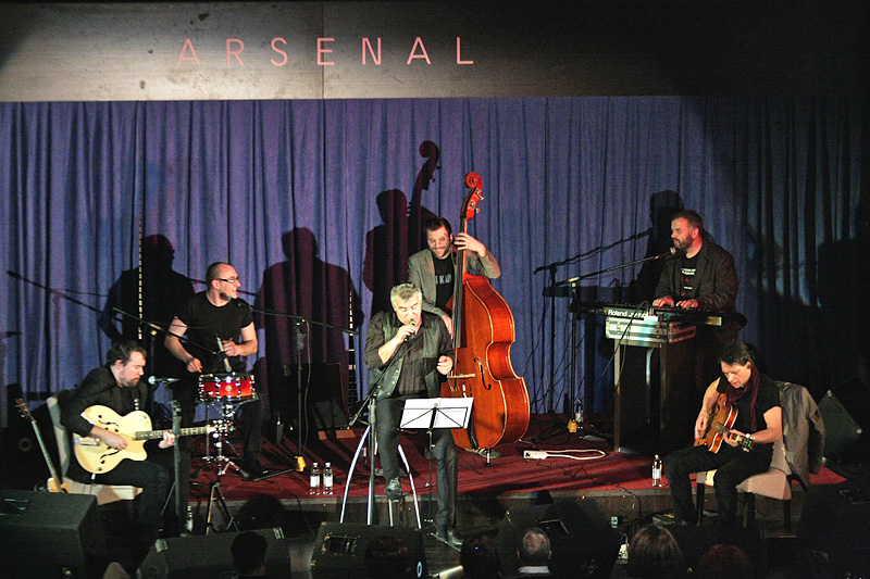 Zoran Predin u Arsenalu (foto: Marin Gospić)