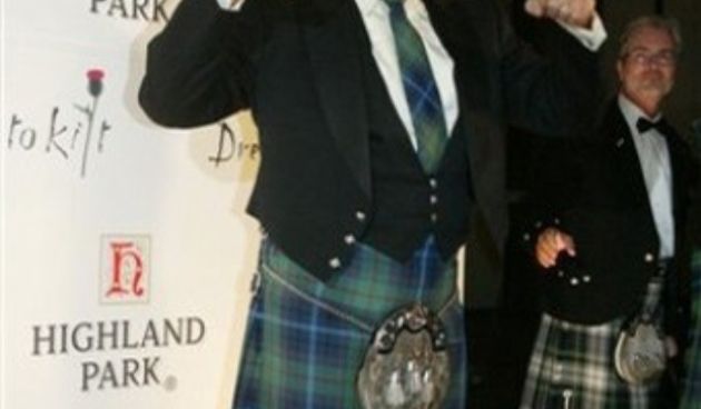 Sean Connery u kiltu (Foto:AP Photo)
