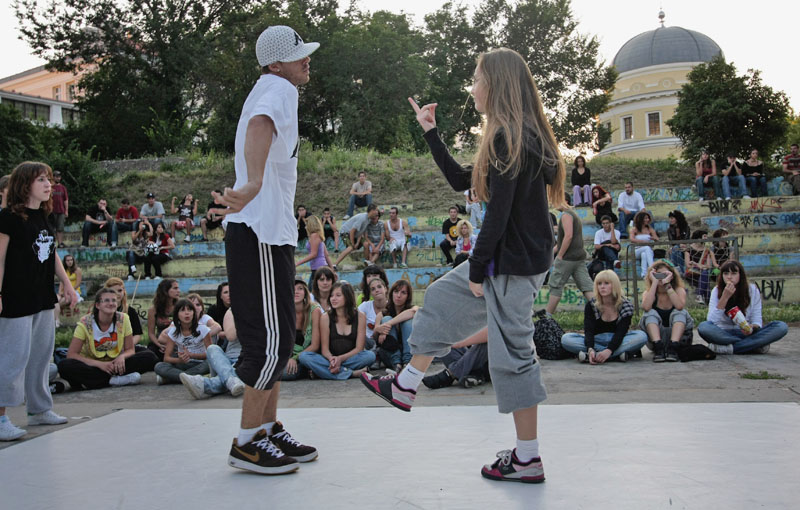 Grafiti, Hip hop & Break battles – Kapetanski park (foto: Marin Gospić)