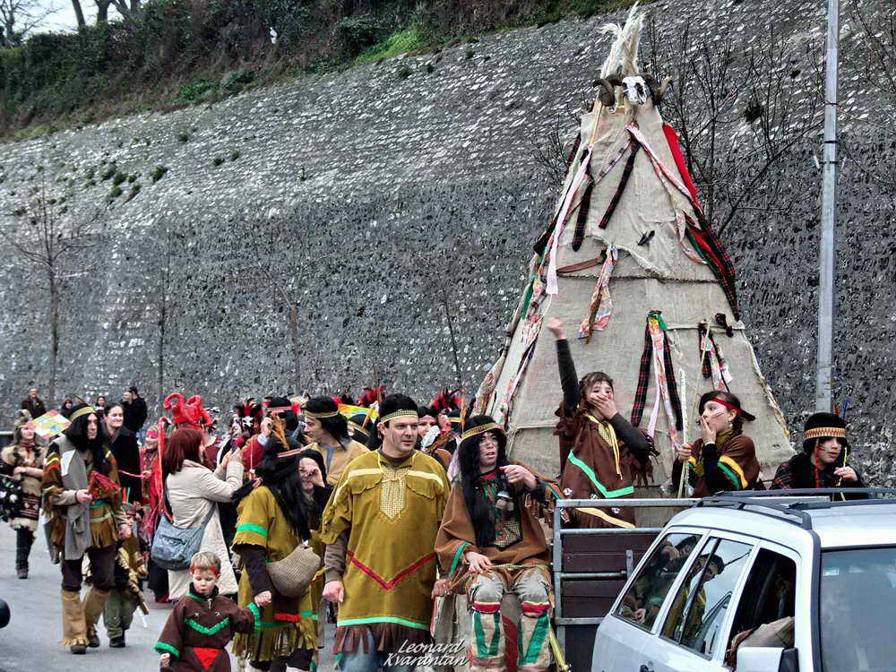 Karnevalska povorka 2012, Foto: Leonard Kvarantan Karnevalska povorka 2012, Foto: Leonard Kvarantan