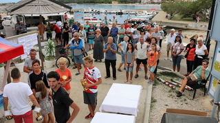 Plaža Jadro u Viru: Finalni dan posljednje utrke Alpe Adria Jet Ski Toura 2016. Foto: Kažimir Škrbić/Virski list