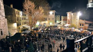 Doček Nove 2016. u Zadru, Foto: Davor Strenja Doček Nove 2016. u Zadru, Foto: Davor Strenja