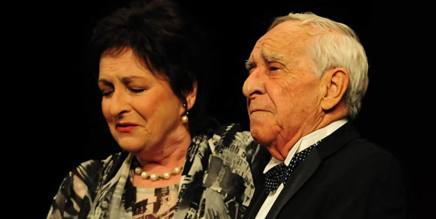 HNK Zadar: “Stilske vježbe”, Pero Kvrgić, Lela Margetić, foto: Nenad Marčev HNK Zadar: “Stilske vježbe”, Pero Kvrgić, Lela Margetić, foto: Nenad Marčev