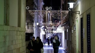 Zadar: Blagdanski ugođaj na gradskim ulicama