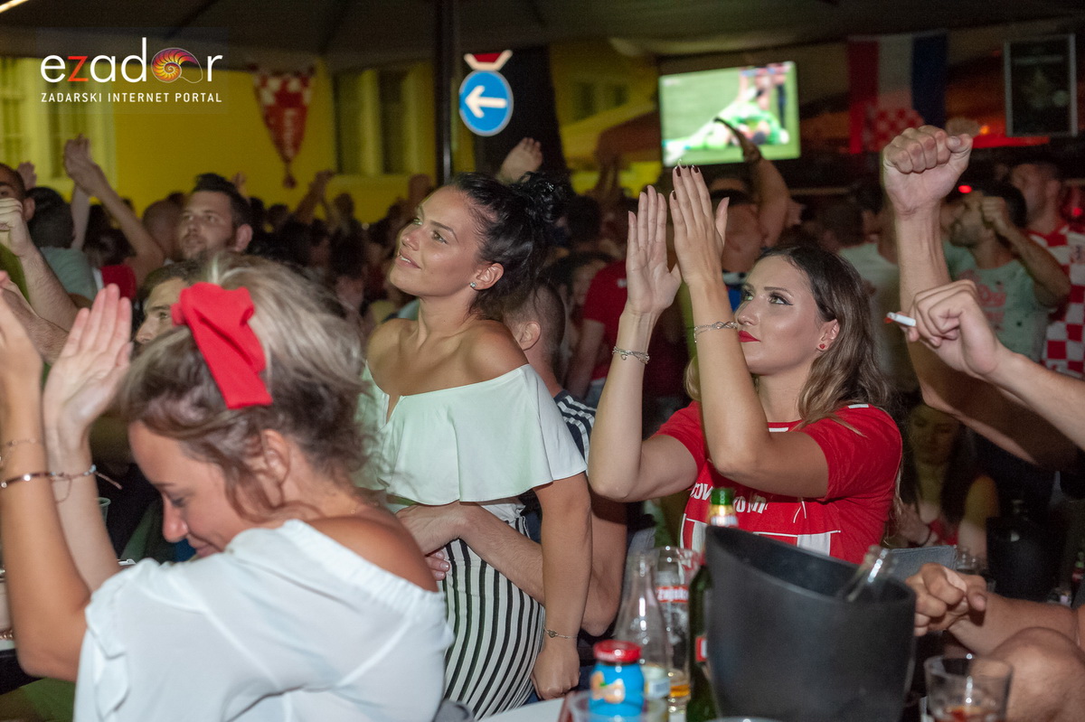 Zadar je gorio: Velika fešta nakon plasmana Vatrenih u polufinale Svjetskog prvenstva