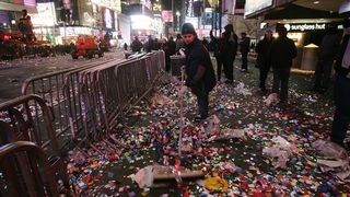 Doček Nove 2009. godine u New Yorku