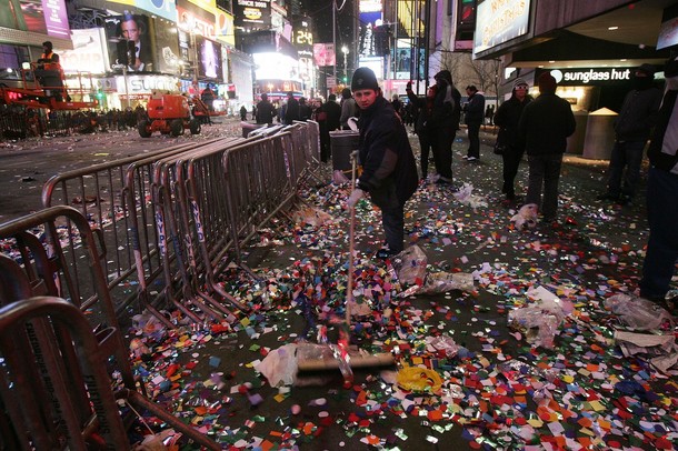 Doček Nove 2009. godine u New Yorku