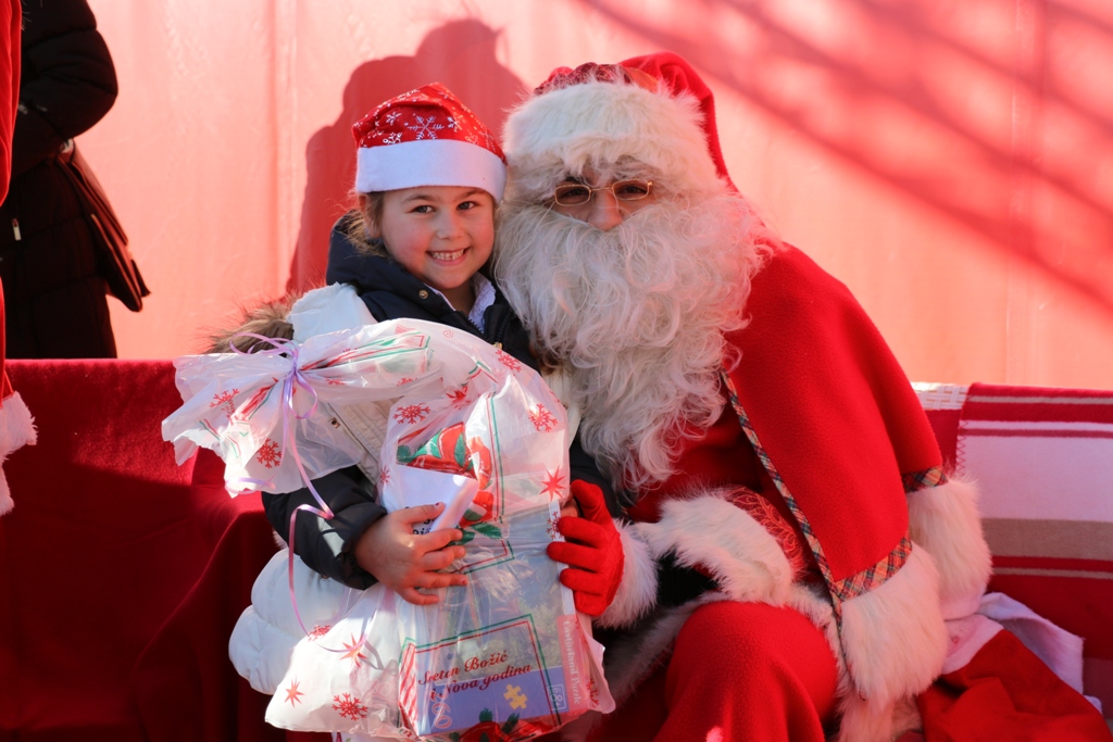 Djed Mraz stigao na Vir! Djed Mraz stigao na Vir!