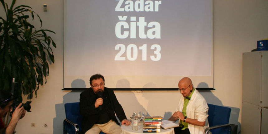 Zoran Ferić na Zadar čita, foto: GKZD arhiva