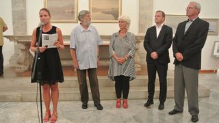 U Gradskoj loži otvorena izložba slika i skulptura Izvora Oreba U Gradskoj loži otvorena izložba slika i skulptura Izvora Oreba