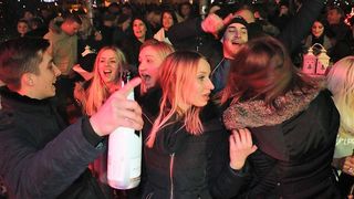 Spektakularni doček Nove 2017. godiner u Viru