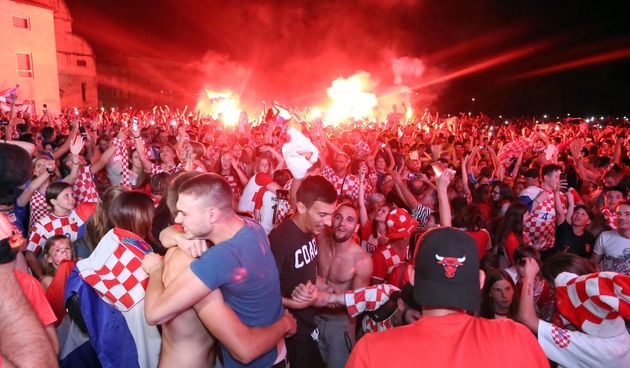 Velika fešta na Forumu nakon pobjede Hrvatske i plasmana u finale Svjetskog prvenstva