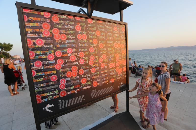 Izložba “National Geographic – Hrvatska iz zraka” na zadarskoj rivi Izložba “National Geographic – Hrvatska iz zraka” na zadarskoj rivi