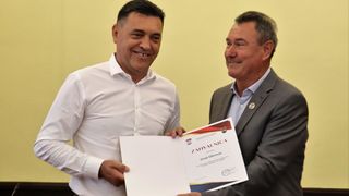 Primanjem u Domu županije uz dodjelu prigodnih zahvalnica svečano je obilježena 32. godišnjica osnutka i borbenog djelovanja 112. brigade Hrvatske vojske.